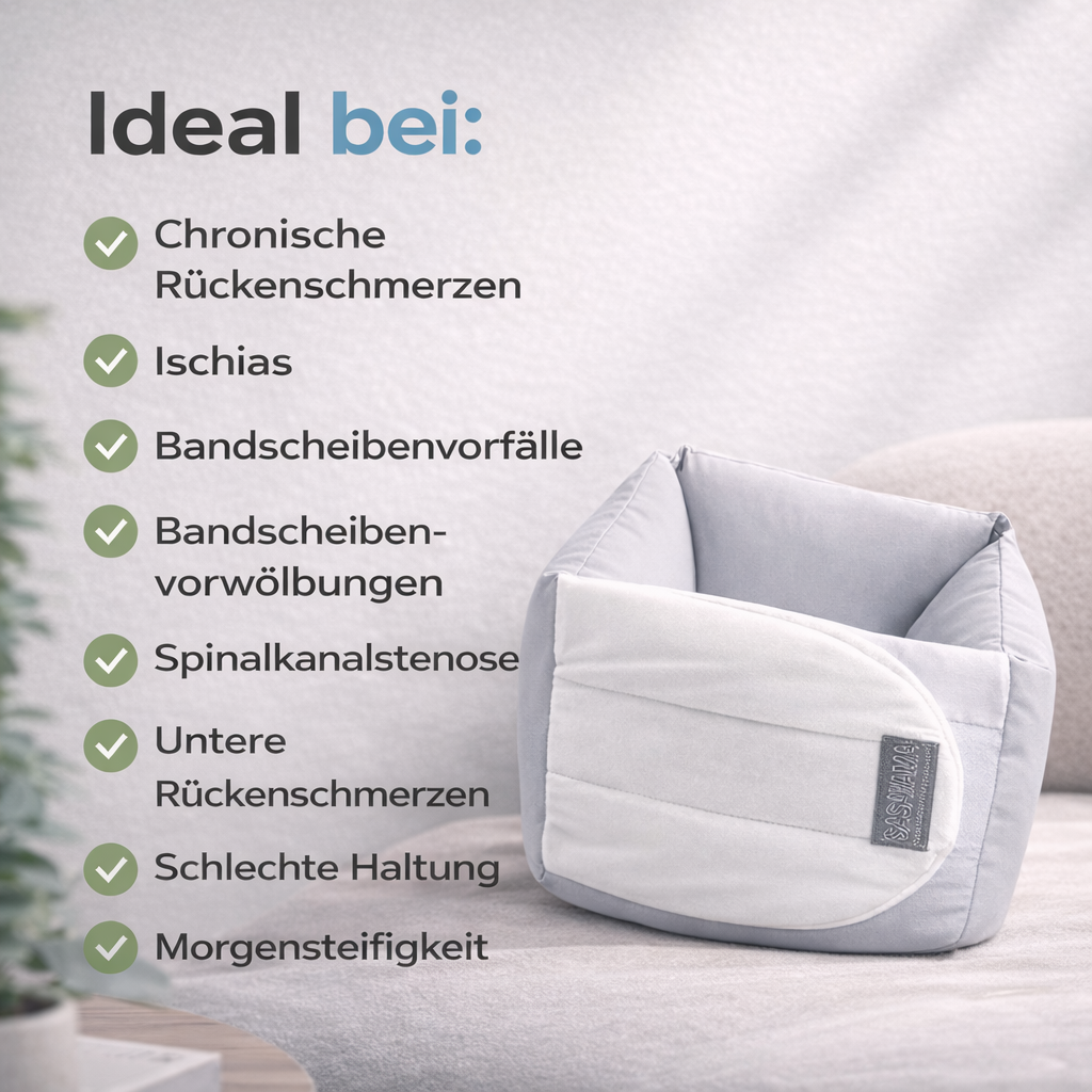 Sasayama™ Ergonomisches Wirbelsäulen-Stützkissen