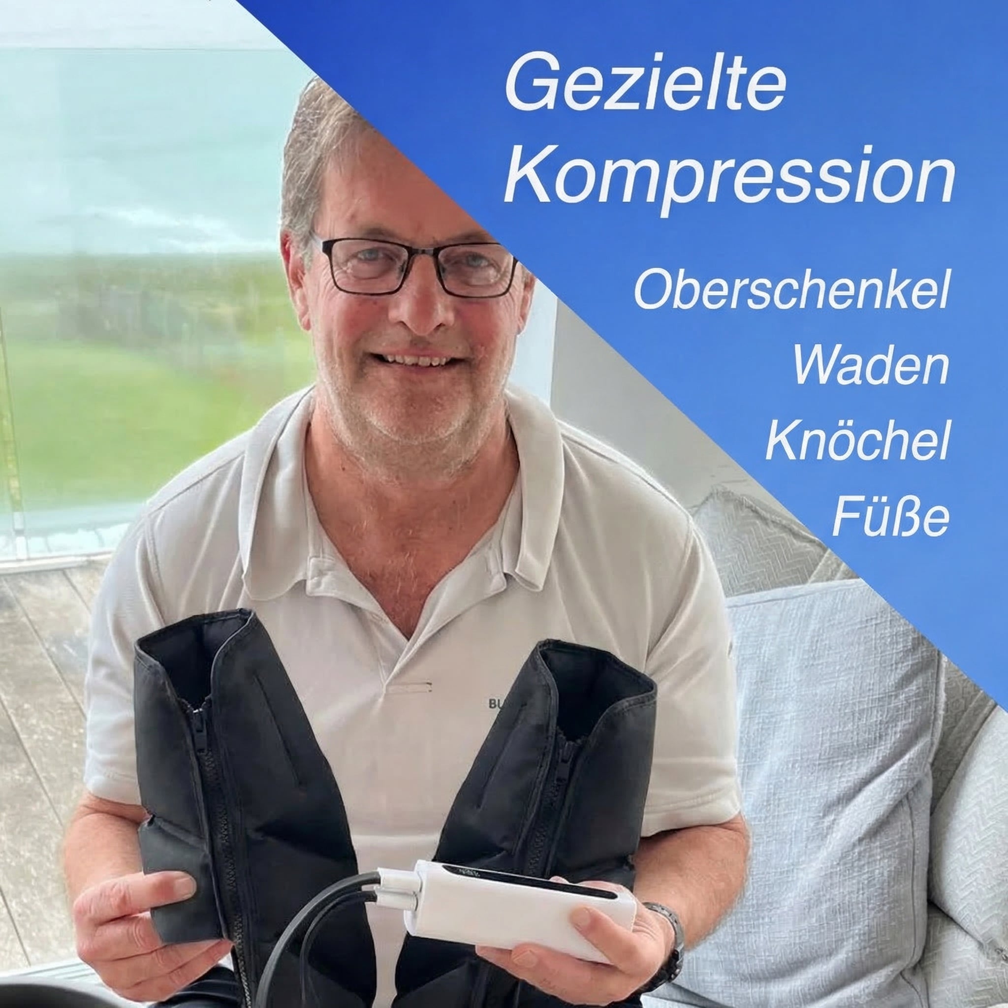 LymphPulser Pro™ Kompression-Massager
