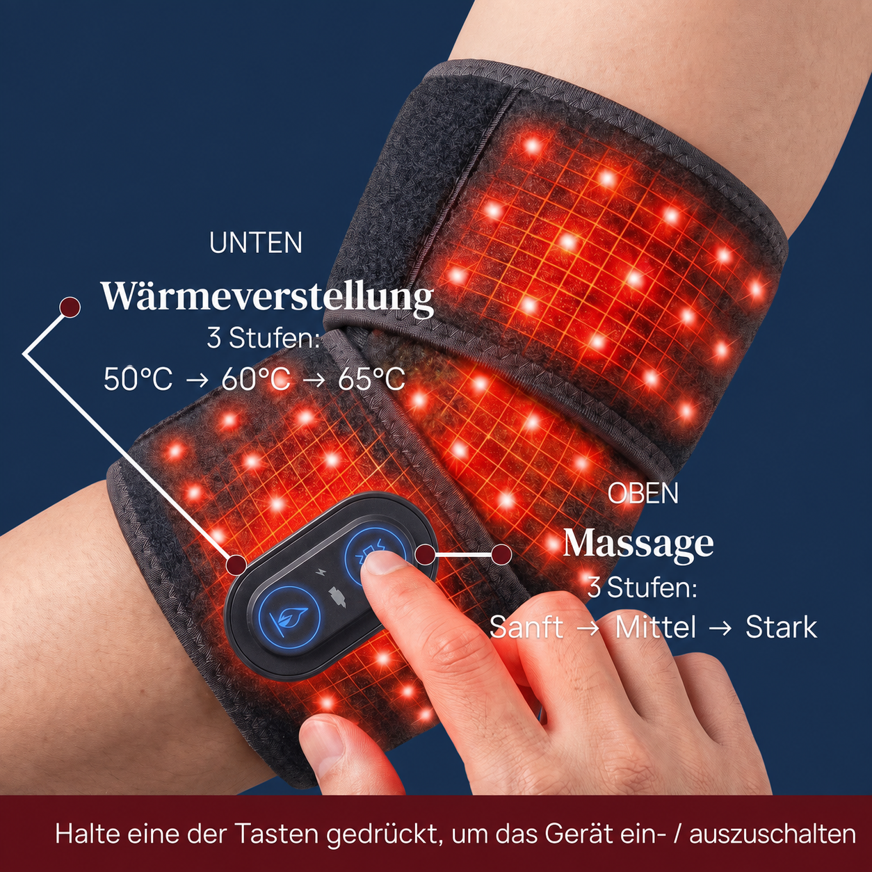 SmartPulser 3-in-1 Ellenbogen