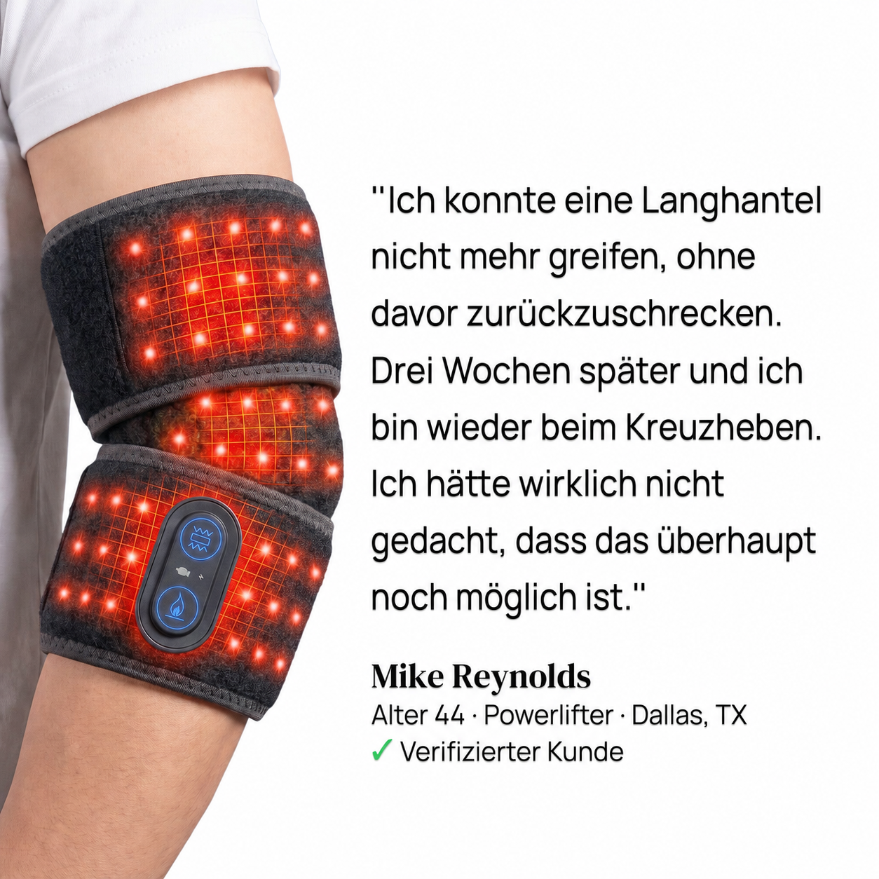 SmartPulser 3-in-1 Ellenbogen