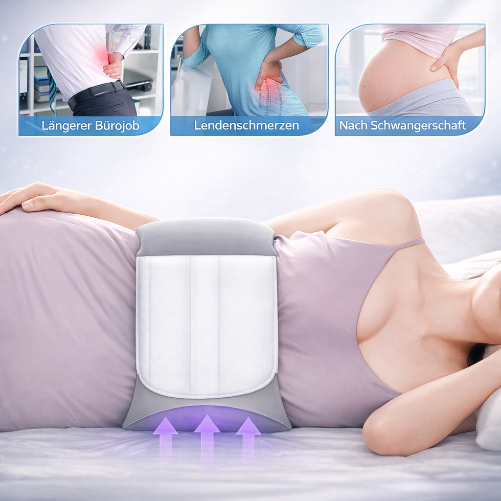 Sasayama™ Ergonomisches Wirbelsäulen-Stützkissen