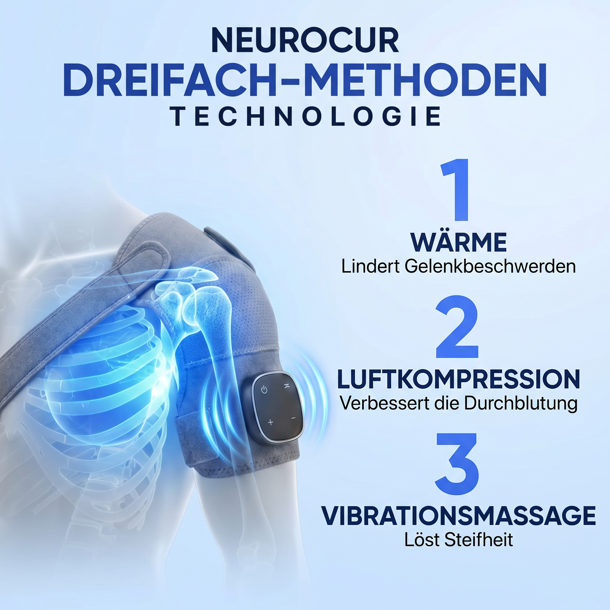 FlexPulser™ 3-in-1 Massager