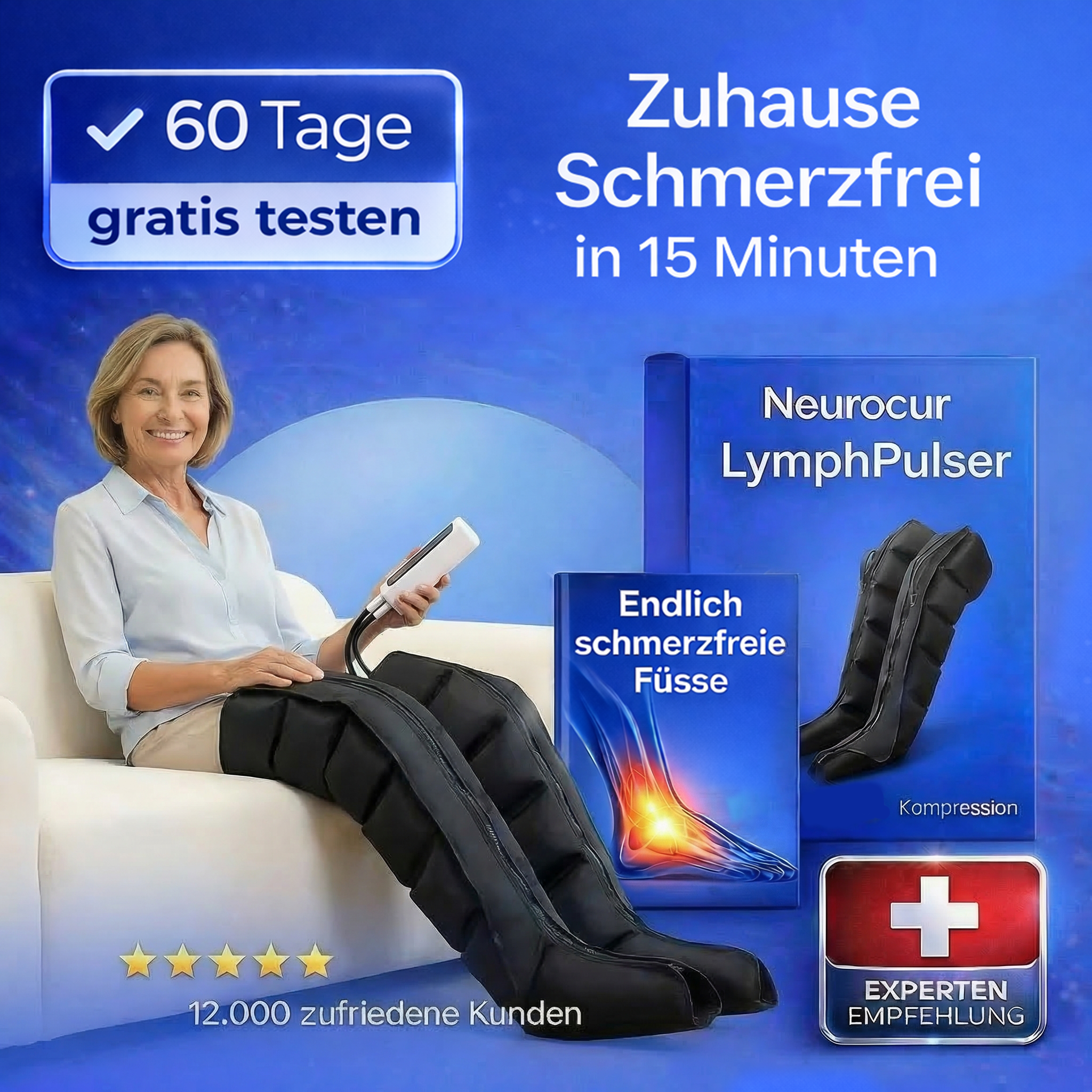 LymphPulser Pro™ Kompression-Massager